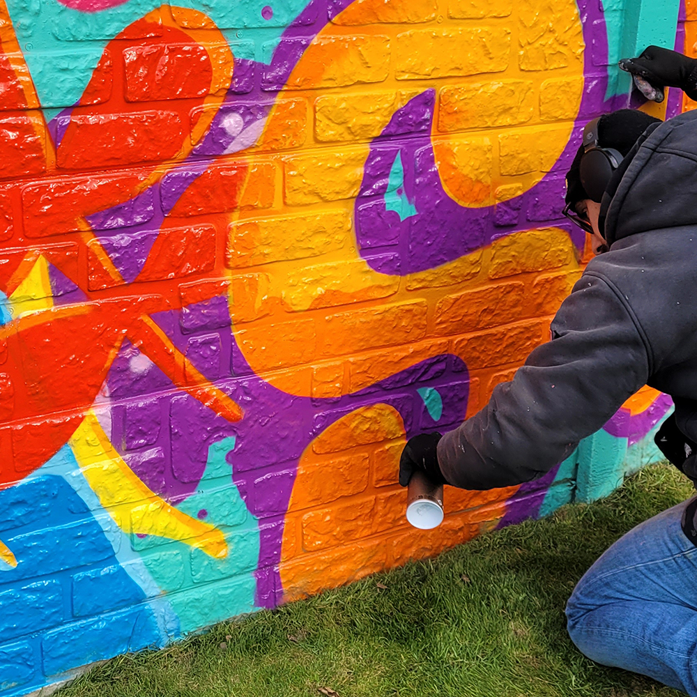 Graffiti Schrift Brings Superjeilezick