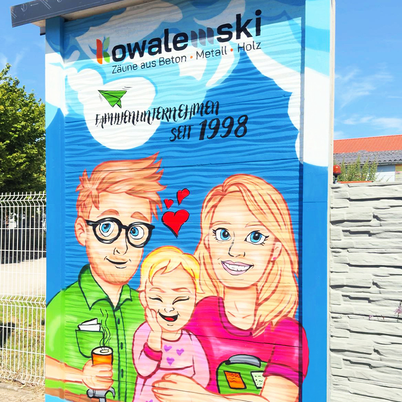 Unternehmensstele Betaonzäune Kowalewski
